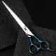 Jargem Multicolor Straight Scissors 7" - nożyczki groomerskie proste z kolorową rękojeścią