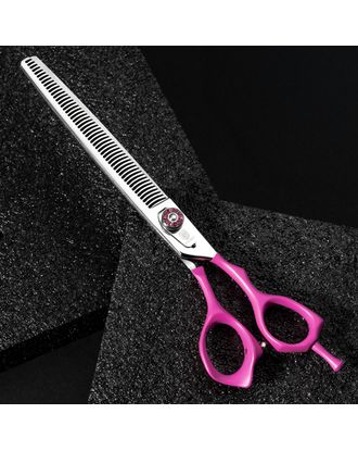 Jargem Pink Blenders 7,5" - degażówki jednostronne z ozdobną śrubą, 50 ząbków