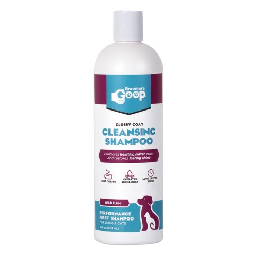 Groomer's Goop Glossy Coat Cleansing Shampoo - głęboko oczyszczający szampon dla psa i kota, do przetłuszczającej się sierści
