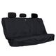 Kurgo Rover Bench Seat Cover Black - wodoodporny pokrowiec do samochodu dla psa, na tylną kanapę, czarny
