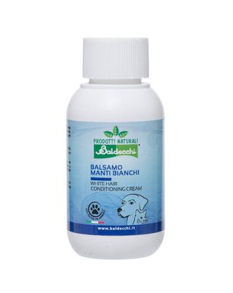 Baldecchi White Hair Conditioning Cream - maska kondycjonująca do białej sierści, z lanoliną i proteinami, koncentrat - 50ml