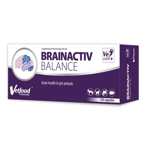 Vetfood Brainacitv Balance - preparat łagodzący skutki starzenia się, dla psa, kota, fretek i gryzoni
