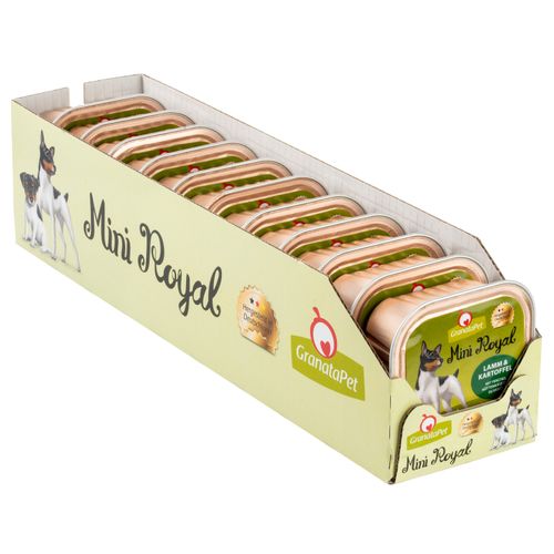 GranataPet Mini Royal Lamb & Potato 11x150g - bezzbożowa mokra karma dla psów małych ras, jagnięcina i ziemniaki
