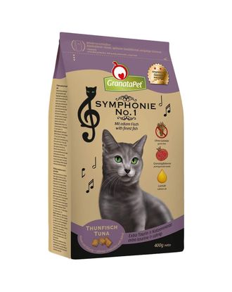 GranataPet Symphonie No.1 - bezzbożowa sucha karma dla kota, tuńczyk
