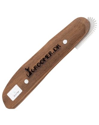 Groomer.dk Rock'N'Roll Revolution Stripping Knife - trymer dla psa, nożykowy, zaokrąglone ząbki