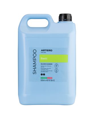 Artero Basic Shampoo 5L - szampon uniwersalny do 1go mycia, idealny dla groomera