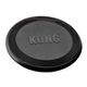 KONG Extreme Flyer L - wytrzymałe frisbee dla psa, gumowy dysk do rzucania, czarny