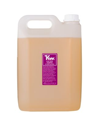 KW Aloe Vera Shampoo - aloesowy  szampon dla psa i kota, koncentrat 1:3 - 5L