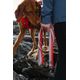Hurtta Weekend Warrior Eco Leash Rosehip - pochodząca z recyklingu wodoodporna smycz dla psa