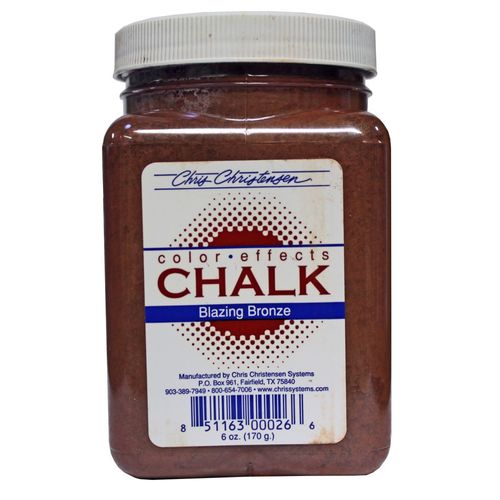 Chris Christensen Blazing Bronze Chalk 170g - puder koloryzujący, jasny brąz
