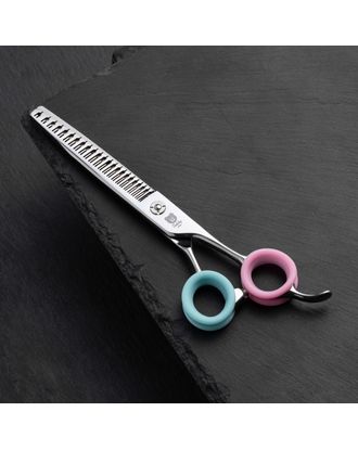 Blovi Teddy Line Double Teeth Chunker 23T 7" - degażówki do szaty miękkiej, kręconej i puszystej, stopniowane ząbki