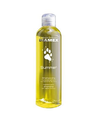 Diamex Summer - hypoalergiczny szampon do wszystkich rodzajów sierści, o zapachu melona, koncentrat 1:8