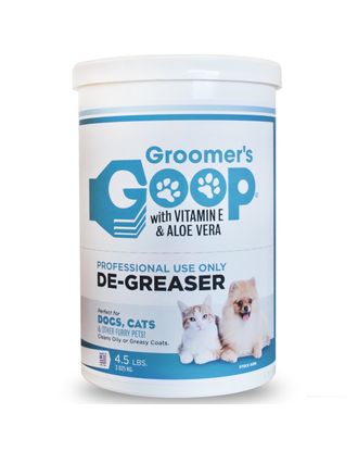 Groomer's Goop De-Greaser Creme - pasta odtłuszczająca do sierści psa i kota, usuwa plamy i nieprzyjemne zapachy - 2025g