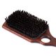 Blovi Brown Wood Brush 26cm - extra duża, drewniana szczotka z włosiem naturalnym i otworem na palec, dla ras z krótkim i/lub cienkim włosem