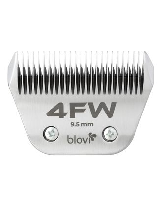 Blovi Prime Line Blade nr 4FW - szerokie stalowe ostrze do maszynki dla psa, Snap-On, 9,5mm