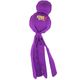 KONG Wubba Purple - szarpak z piłką dla psa, piszczący, fioletowy