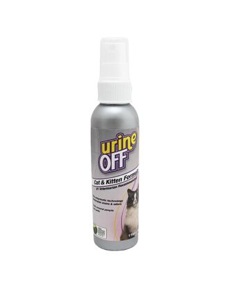 Urine Off Cat & Kitten Formula - preparat do usuwania moczu kotów i kociąt - 118ml