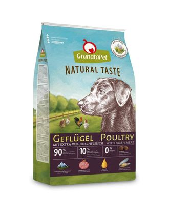 GranataPet Natural Taste Poultry - bezzbożowa karma dla psa, z drobiem