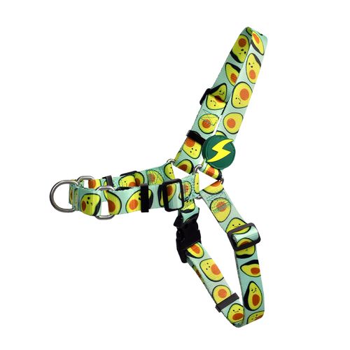 Dashi Avocado Front Harness - szelki norweskie dla psa, no-pull, wzór awokado