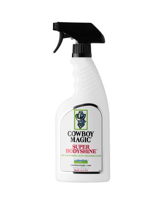 Cowboy Magic Super Bodyshine - silnie nabłyszczająca odżywka do sierści psów, koni, odpycha kurz - 473ml