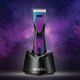 Andis Pulse ZR II Purple Galaxy + Comb Set - profesjonalna maszynka bezprzewodowa z ostrzem CeramicEdge nr 10 (1,5mm), 2 akumulatorami i nasadkami