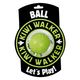 Kiwi Walker Let's Play Ball Green - piłka dla psa, zielona