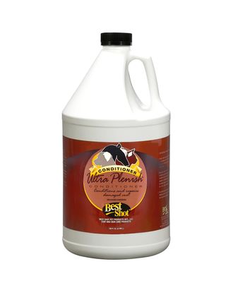Best Shot Ultra Plenish Conditioner - hypoalergiczna odżywka do zniszczonej sierści, usuwa kołtuny i podszerstek, koncentrat 1:5 - 3,8L