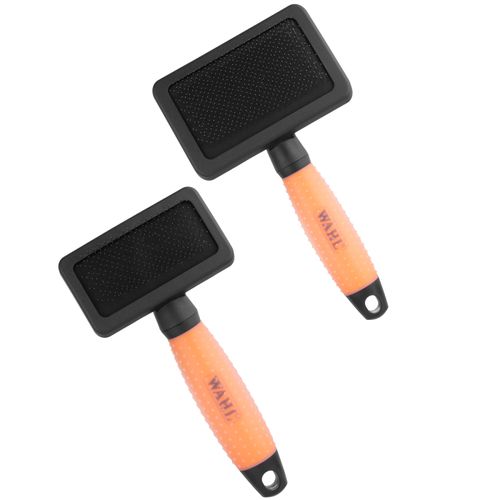 Wahl Hard Slicker Brush - szczotka pudlówka dla psa i kota, z żelową rączką