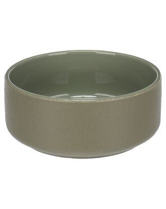 Flamingo Rama Ceramic Bowl Green - miska ceramiczna dla psa, kota, zielona