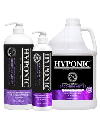 Hyponic Grooming Artist Hand Scissoring & Volume Shampoo - szampon dla psa zwiększający objętość sierści i ułatwiający strzyżenie nożyczkami