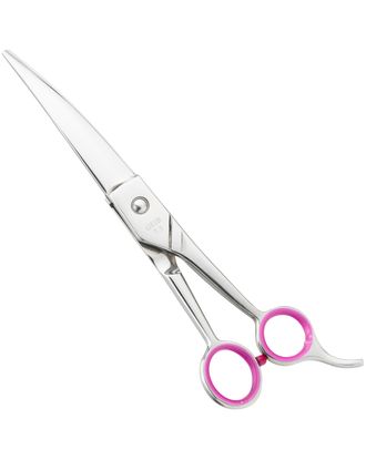 Geib Gator Curved Scissors - nożyczki groomerskie gięte, z japońskiej stali nierdzewnej, z mikroszlifem