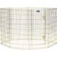 MidWest Gold Zinc Exercise Pen 61x122cm - solidny kojec, płotek dla psa z ocynku w kolorze złota