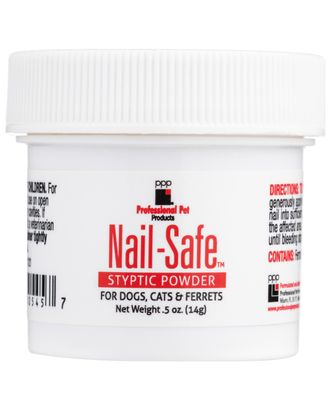 PPP Nail Safe Styptic Powder - proszek do tamowania krwawienia przy obcinaniu pazurów psów, kotów, fretek - 14g