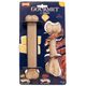 Nylabone Gourmet Strong Chew Toy Bundle Cheddar & Pork Back Ribs L - zestaw gryzaków dla dużego psa, aromat sera i żeberek, 2szt.