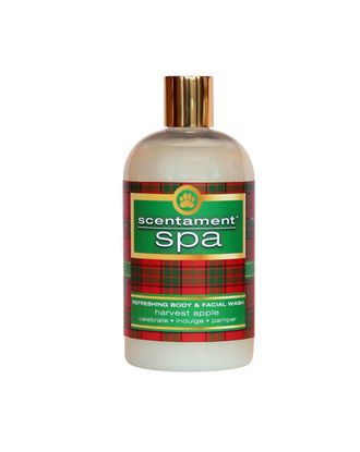Best Shot Spa Harvest Apple Facial & Body Wash - relaksacyjny płyn myjący do sierści, z aromatami korzennymi, jabłka i cedru, koncentrat 1:20 - 473ml