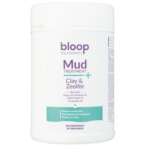 Bloop Mud Treatment Clay & Zeolite 1kg - maska ochronno pielęgnacyjna dla psa z kaolinem i zeolitem