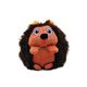 KONG ZigWigz Hedgehog M 13cm - włochata maskotka dla psa, jeż o unikalnej fakturze, z piszczałką