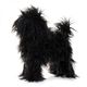 Show Tech Starzclub Black Poodle - sierść dla modelu psa Model Dog Magnetic Poodle