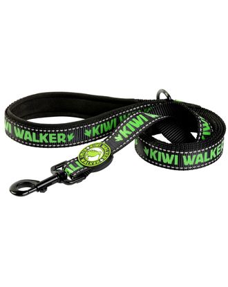 Kiwi Walker Dog Leash Green 150cm - wytrzymała smycz dla psa, odblaskowa