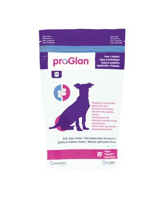 Animalcare ProGlan Dog Chews 87g - przekąski dla psa wspierające funkcjonowanie gruczołów okołoodbytowych