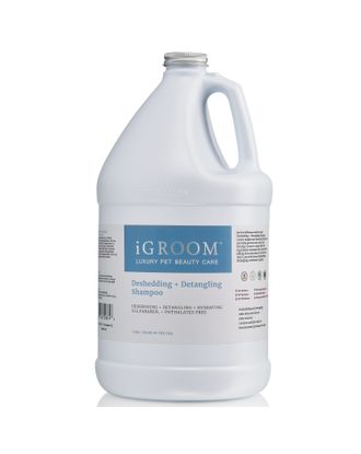 iGroom Deshedding & Detangling Shampoo - szampon dla psa i kota ułatwiający rozczesywanie i usuwanie podszerstka, koncentrat 1:16 - 3,8L