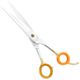 P&W Rony De Munter Curved Scissors - profesjonalne nożyczki groomerskie, gięte