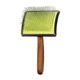 Artero Nature Maya Curved Slicker Brush - szczotka pudlówka z zagiętą główką