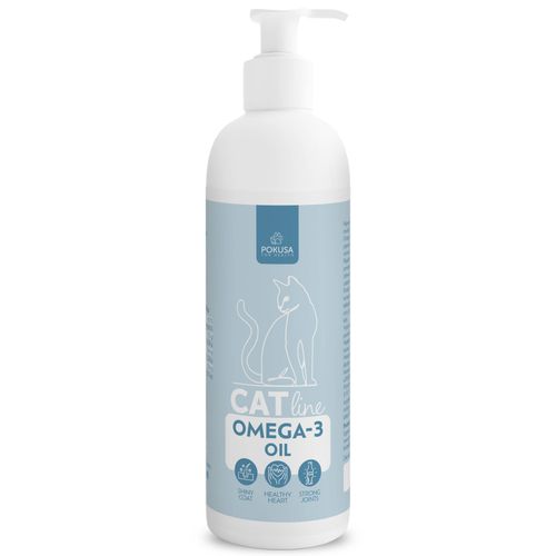 Pokusa CatLine Omega-3 Oil 100ml - olej z dziko żyjących ryb dla kota