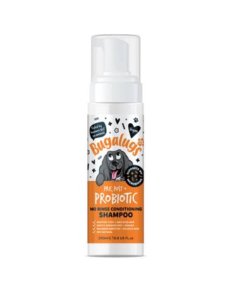 Bugalugs Pre, Post + Probiotic No Rinse Conditioning Shampoo for Dogs 200ml - probiotyczny szampon dla psa bez spłukiwania