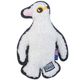 Resploot Tuffles Penguin - wytrzymała zabawka dla psa, pingwin z materiałów z recyklingu, z piszczałką