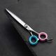 Blovi Magical Queen Line Straight Scissors 7,25" - profesjonalne nożyczki groomerskie 2w1, stal japońska VG10