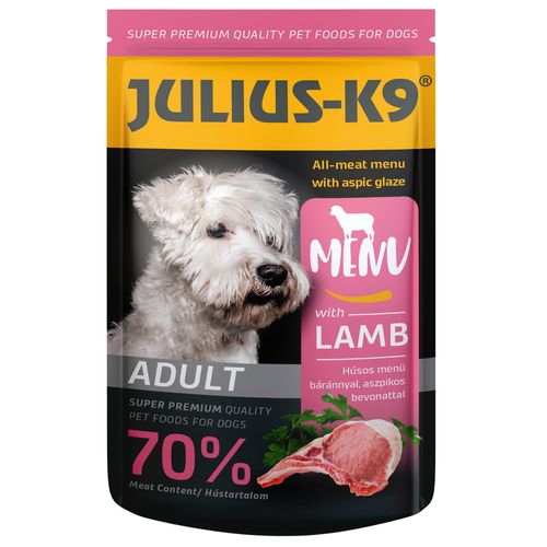Julius-K9 Lamb 125g - pełnoporcjowa mokra karma dla psa z jagnięciną
