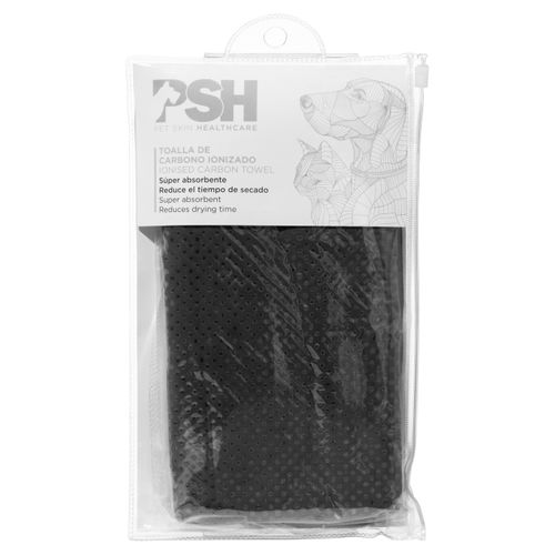 PSH Ionised Carbon Towel - ręcznik z jonizowanym węglem aktywnym, super chłonny, antystatyczny
