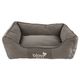 Blovi Bed Grado Gray - eleganckie legowisko, kanapa dla psa z wysokiej jakości, przyjemnego w dotyku materiału